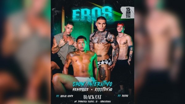 Black Cat: EROS | Quinta - 15 de janeiro - 23h (foto do evento)
