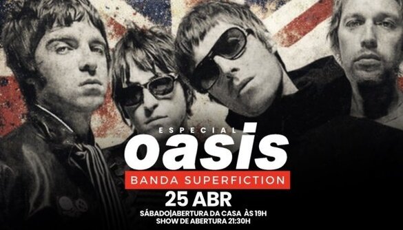 ESPECIAL OASIS -BANDA SUPERFICTION (foto do evento)