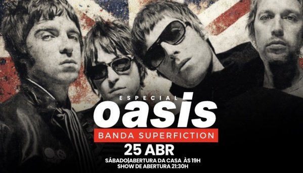 ESPECIAL OASIS -BANDA SUPERFICTION (foto do evento)