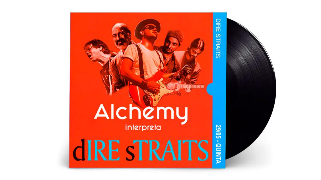 Banda Alchemy interpreta Dire Straits (foto do evento)