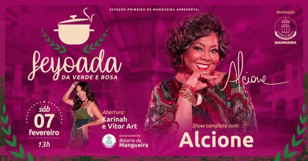 FEIJOADA DA MANGUEIRA COM ALCIONE (foto do evento)