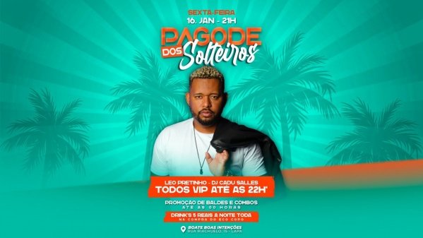 Pagode dos Solteiros |Boate Boas Intenções - Lapa (foto do evento)