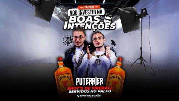 Vou investir na Boas Intenções | 7 horas de open bar + Djs |Boate Boas Intenções - Lapa (foto do evento)