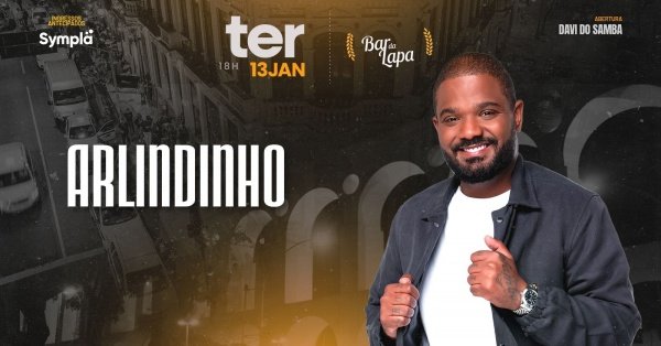 ARLINDINHO NO BAR DA LAPA (foto do evento)
