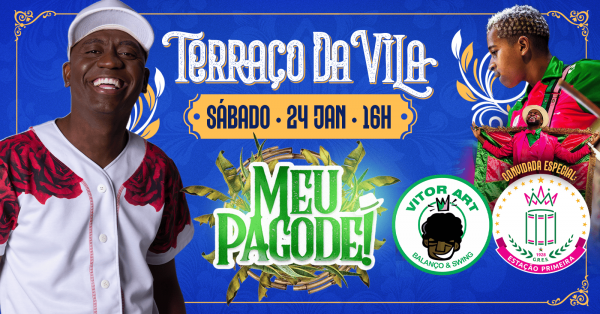 MEU PAGODE NO TERRAÇO DA VILA (foto do evento)