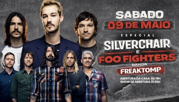 Especial Silverchair + Foofigthers -Banda Freakstomp (foto do evento)