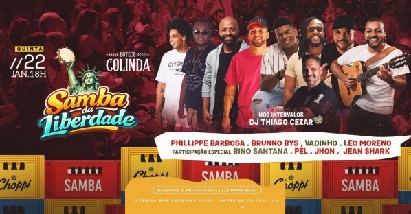 SAMBA DA LIBERDADE (22/01) (foto do evento)