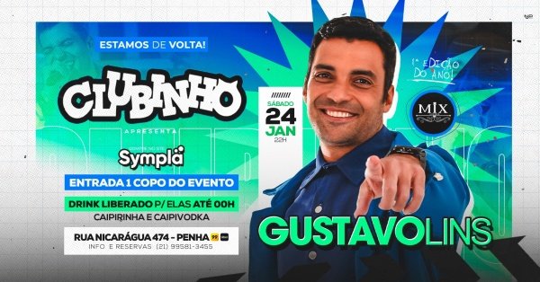 MIX LOUNGE - GUSTAVO LINS (foto do evento)