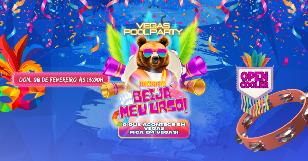 VEGAS POOL PARTY - MICARETA BEIJA MEU URSO (OPEN COOLER) (foto do evento)