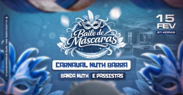 CARNAVAL NUTH - BAILE DE MÁSCARAS (foto do evento)