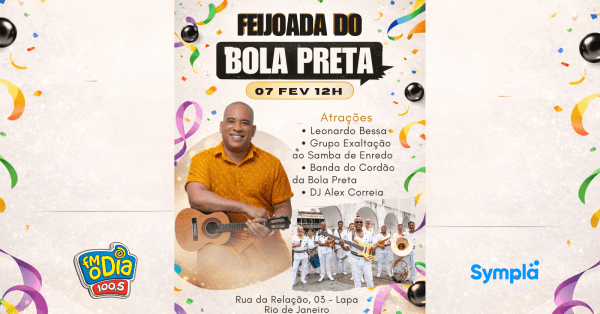 Feijoada do Bola Preta - Leonardo Bessa, Cordão da Bola Preta e Grupo Exaltação ao Samba Enredo (foto do evento)