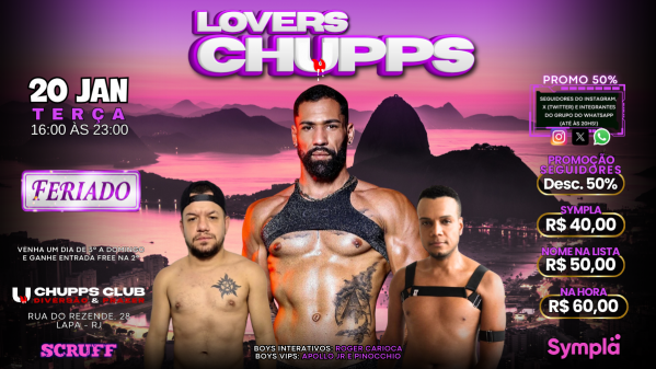 TERÇA LOVERCHUPPS ESPECIAL FERIADO (foto do evento)