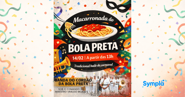 Macarronada Carnavalesca do Bola (foto do evento)