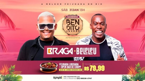 FEIJOADA / OPEN BAR / BRAGA / BELELEU (foto do evento)