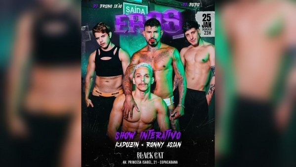 Black Cat: EROS |Domingo - 25 de janeiro - 23h (foto do evento)