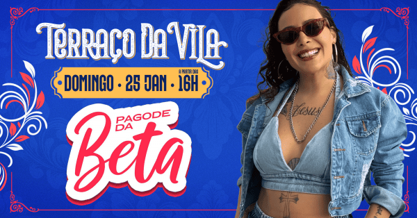 PAGODE DA BETA NO TERRAÇO DA VILA (foto do evento)