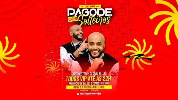 Pagode dos Solteiros |Boate Boas Intenções - Lapa (foto do evento)