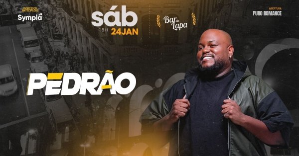 PEDRÃO NO BAR DA LAPA (foto do evento)