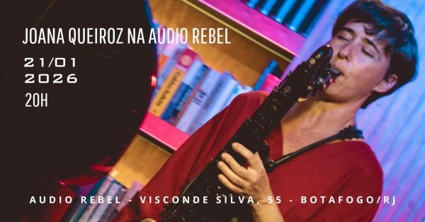 JOANA QUEIROZ NA AUDIO REBEL (foto do evento)