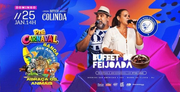 FEIJOADA AMIGOS DA BARRA (25/01) com Vila Isabel (foto do evento)