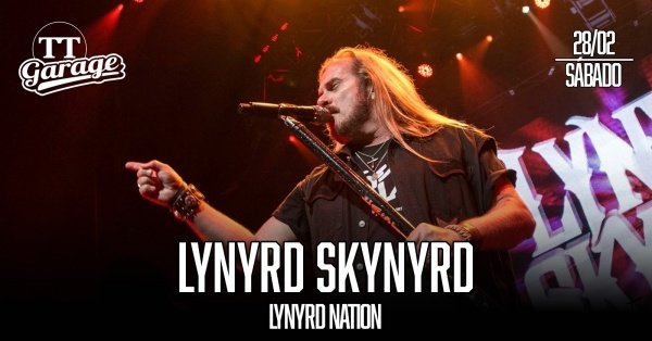 Tributo Lynyrd Skynyrd com Lynyrd Nation - Sábado - 28/02 (foto do evento)