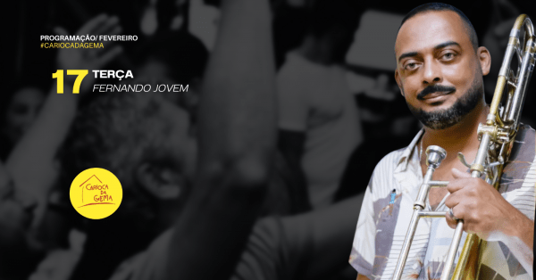 Fernando Jovem e Samba Trombonado (foto do evento)