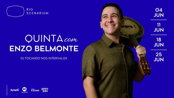 Quintas de samba com enzo belmonte (foto do evento)