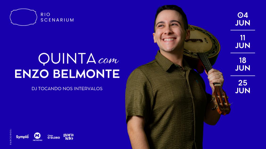 Quintas de samba com enzo belmonte (foto do evento)