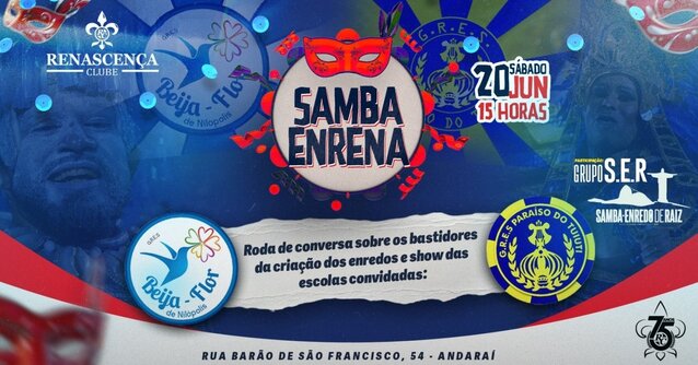 Samba EnRENA (foto do evento)