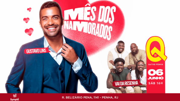 GUSTAVO LINS + VAI DÁ RESENHA na BATUQ!!! (foto do evento)