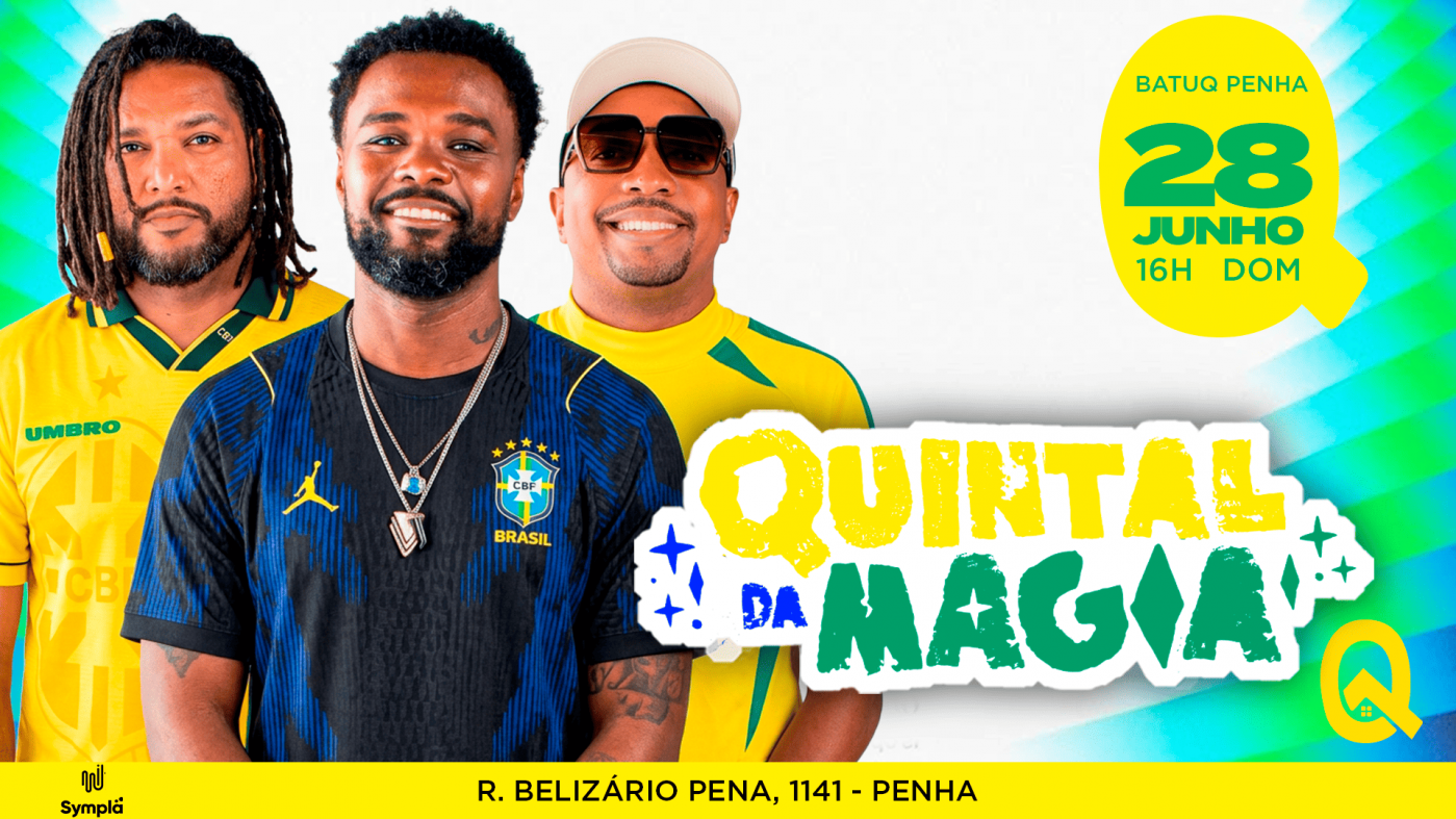 QUINTAL DA MAGIA na BATUQ!!! (foto do evento)