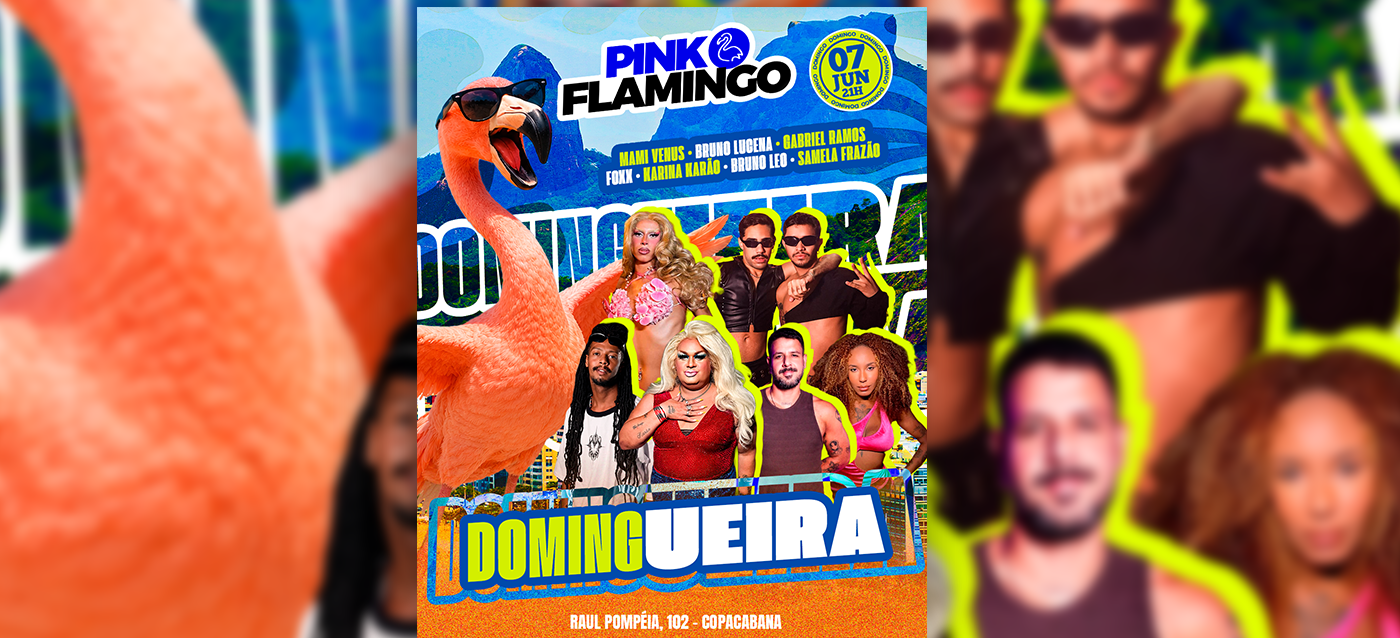 Pink Flamingo |Domingueira  - 07 de Junho - 21h (foto do evento)