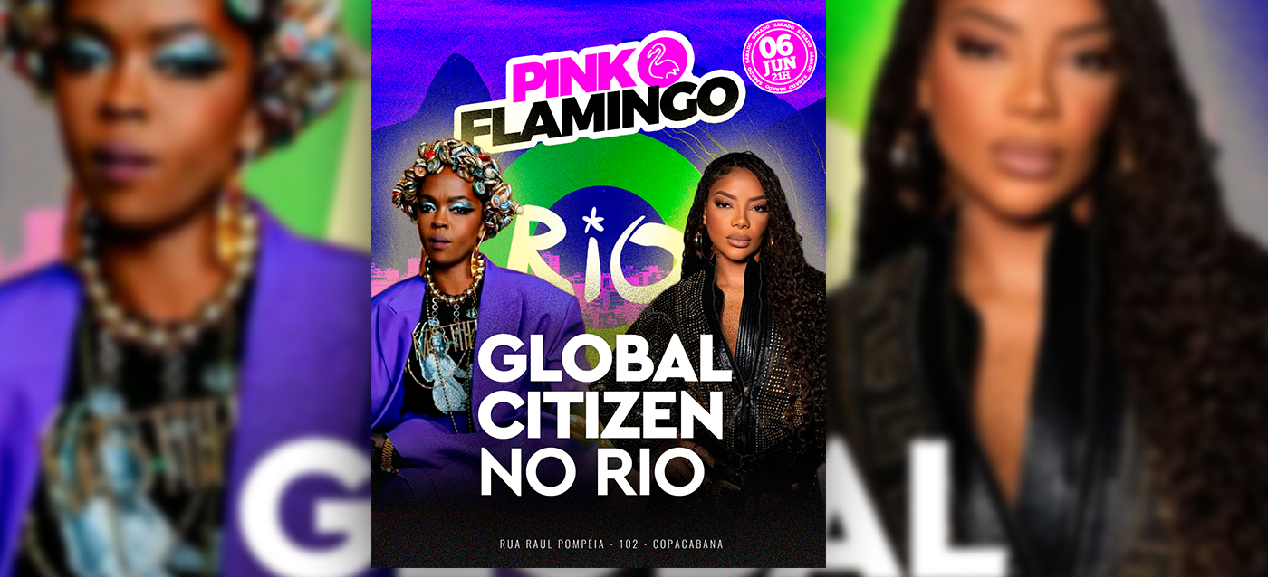 Pink Flamingo | Global Citizen no Rio |Sábado 06 de Junho (foto do evento)