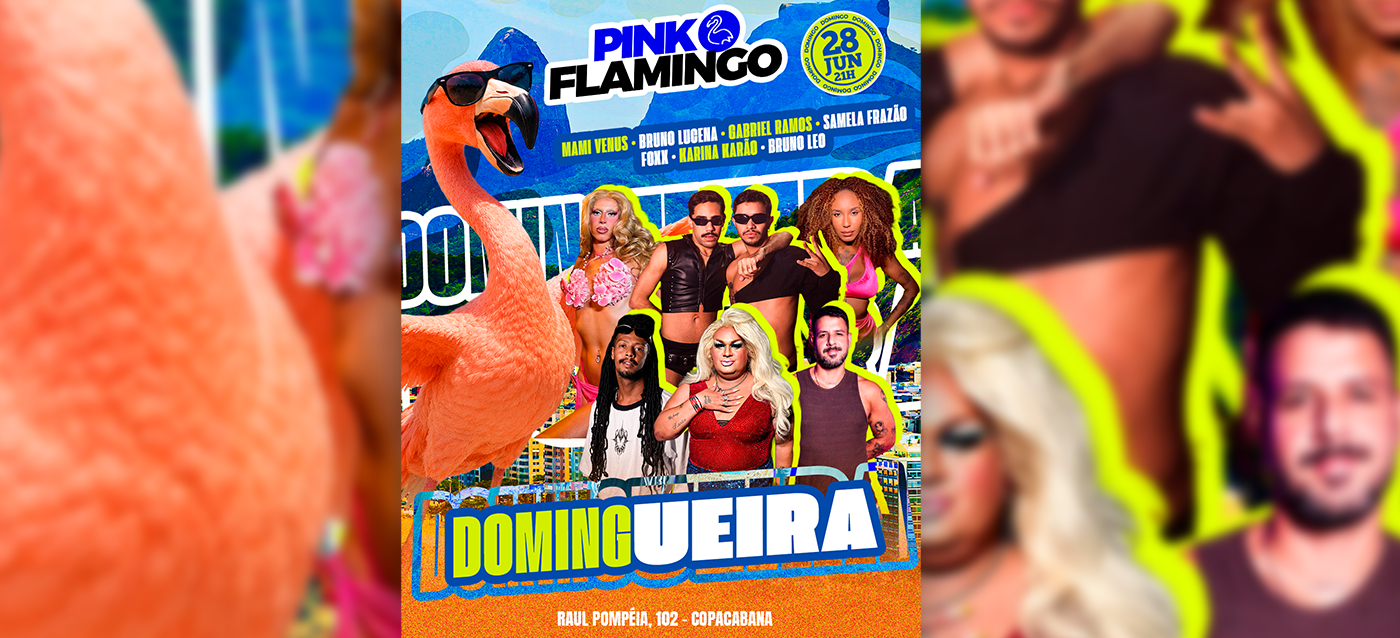Pink Flamingo |Domingueira  - 28 de Junho - 21h (foto do evento)