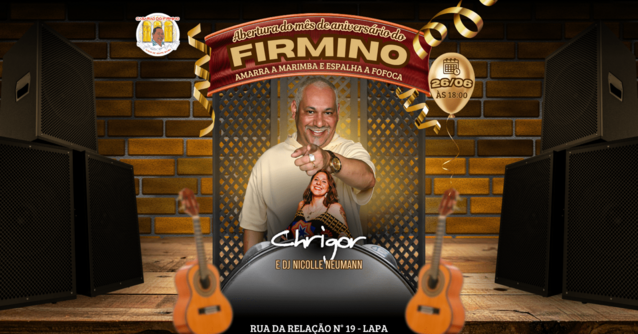Casarão do firmino convida: chrigor (foto do evento)