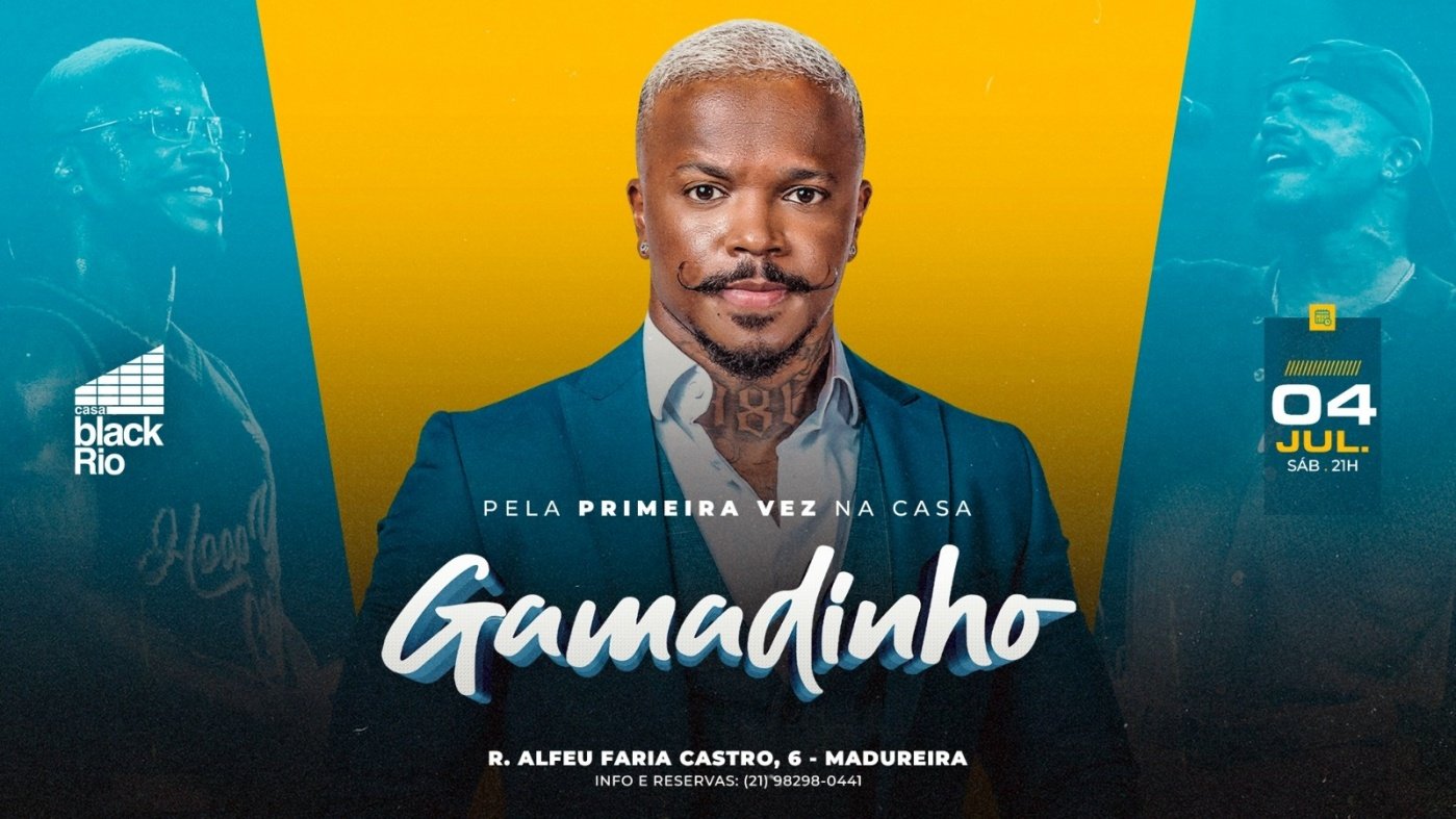 PAGOFUNK com GAMADINHO + DJS FUNK, HIP HOP E  AFROBEAT (foto do evento)