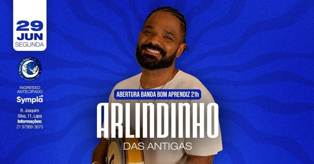 Arlindinho das Antigas (foto do evento)