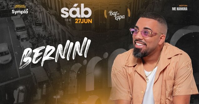 Bernini no bar da lapa (foto do evento)