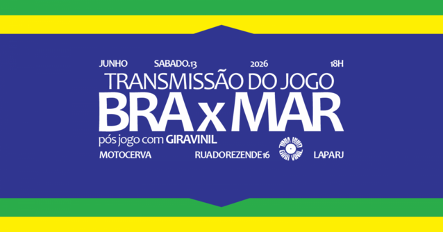 GIRAVINIL {BRASIL x MARROCOS - Baile 100% Vinil na Lapa [RJ] (foto do evento)