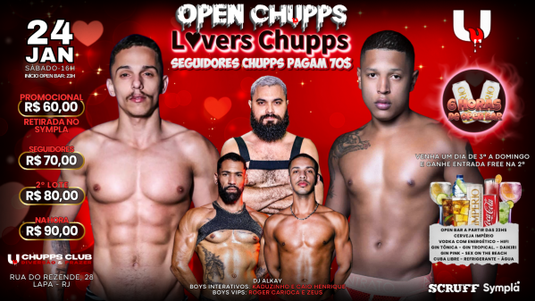 OPEN CHUPPS - LOVERCHUPPS (foto do evento)