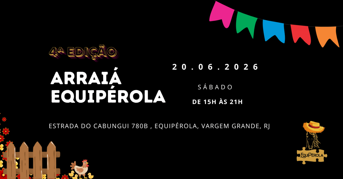 Arraiá equipérola (foto do evento)