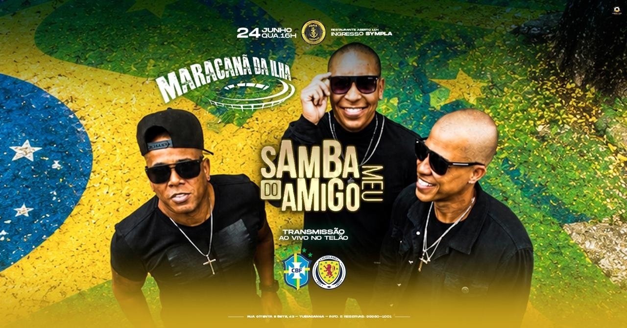 Samba do amigo meu no cura ressaca! (foto do evento)