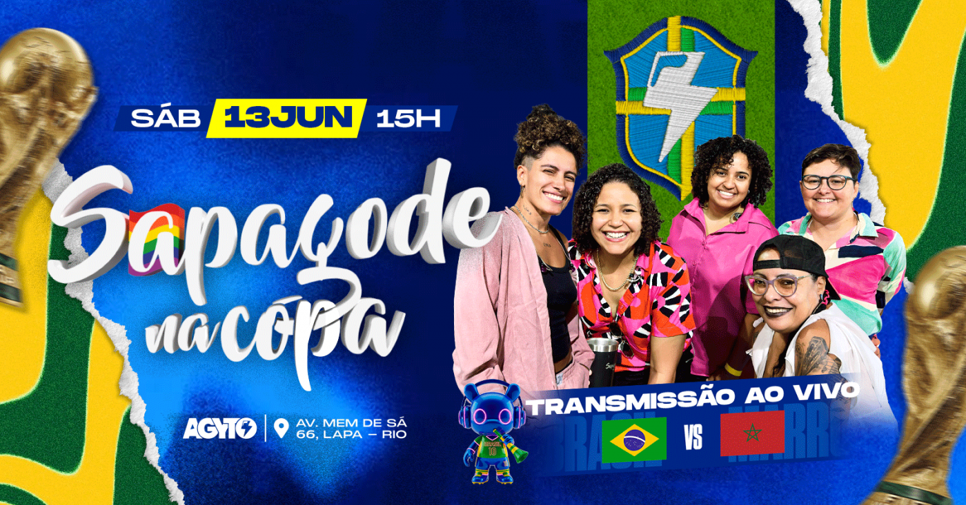 Sapagode na Copa do Mundo - Centro do Rio (foto do evento)