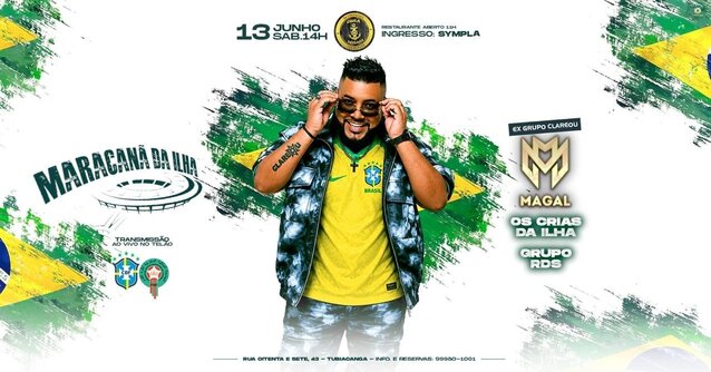 MAGAL ex CLAREOU NO CURA RESSACA! (foto do evento)