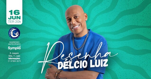 Resenha Délcio Luiz no Beco do Rato 16/06 (foto do evento)