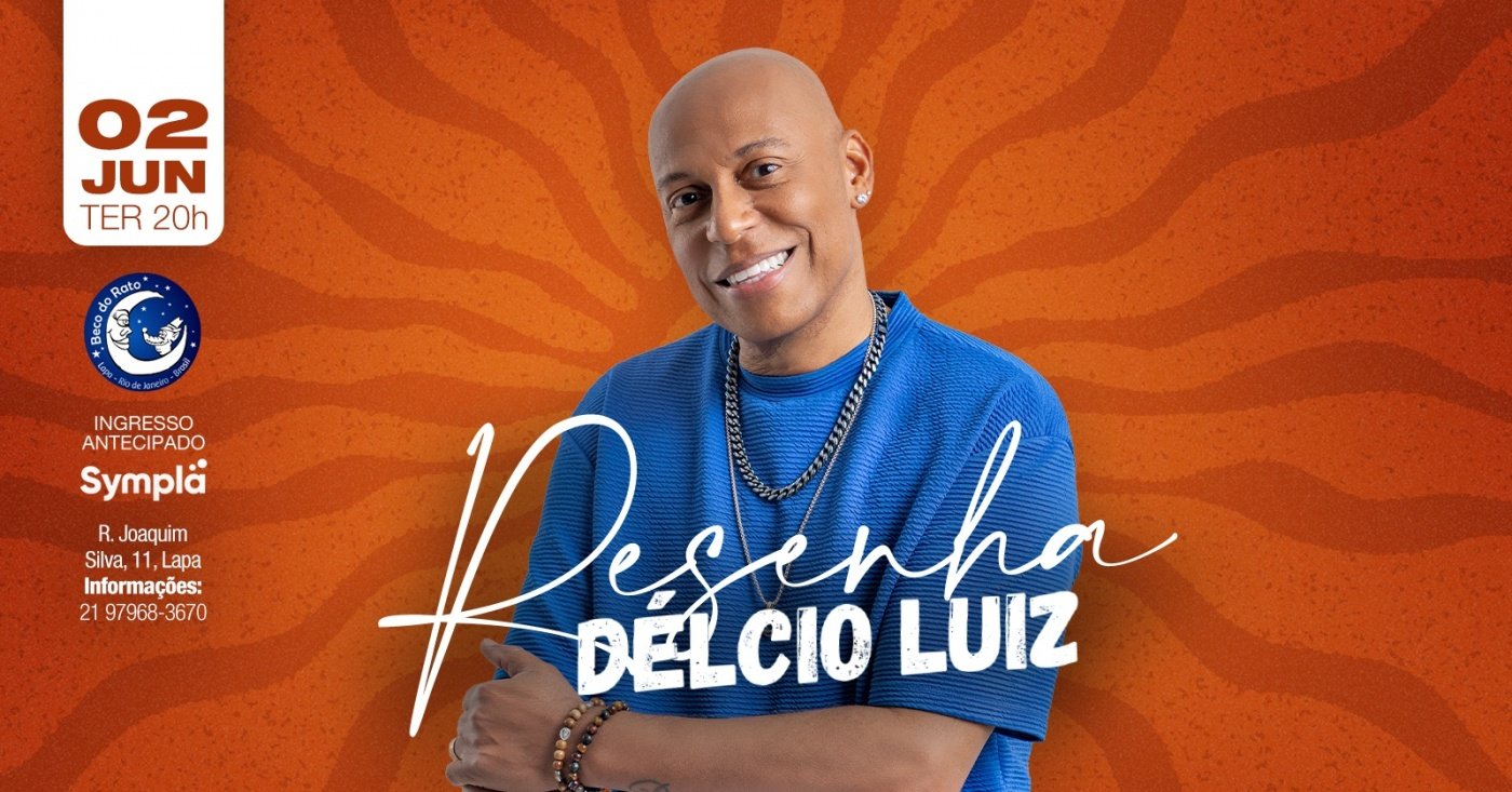 Resenha Délcio Luiz no Beco do Rato 02/06 (foto do evento)