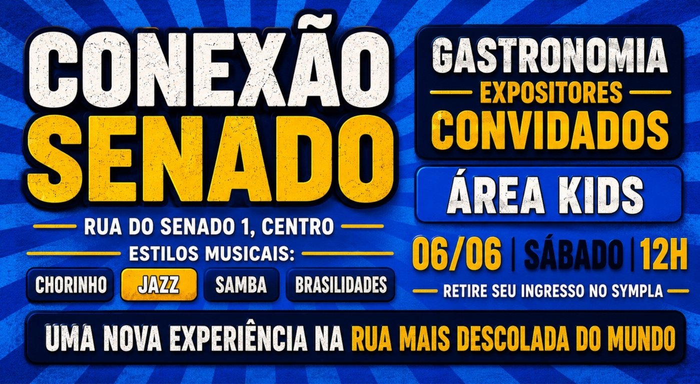 Conexão senado - uma nova experiência na rua mais descolada do mundo (foto do evento)