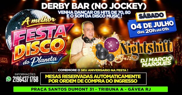 A Melhor Festa Disco do Planeta! (foto do evento)