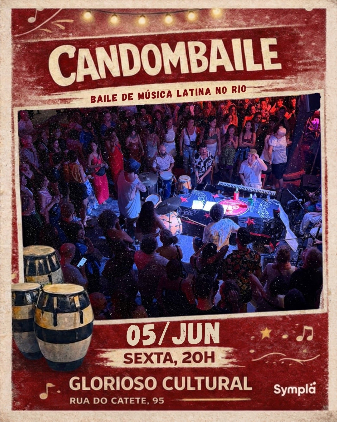 Candombaile no Glorioso Cultural (foto do evento)