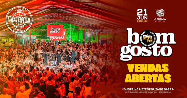 RODA DE SAMBA DO BOM GOSTO - Barra da tijuca (foto do evento)